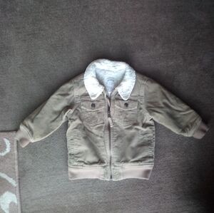 Old Navy Toddler Corduroy Sherpa Lined Trucker Jacket